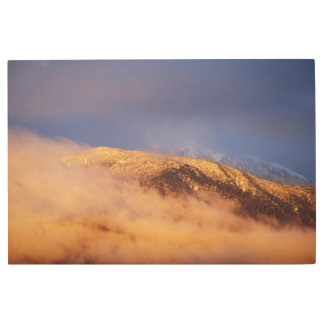Sunset Snow Mount Bogong Metal Print