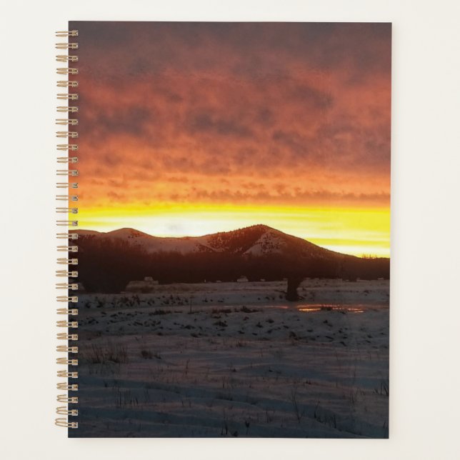 Sunset Snow Planner (Front)