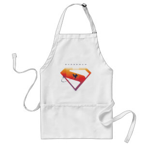 Sunset Soar Superman Shield Adult Apron