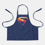 Sunset Soar Superman Shield Apron