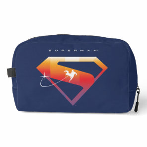 Sunset Soar Superman Shield Dopp Kit