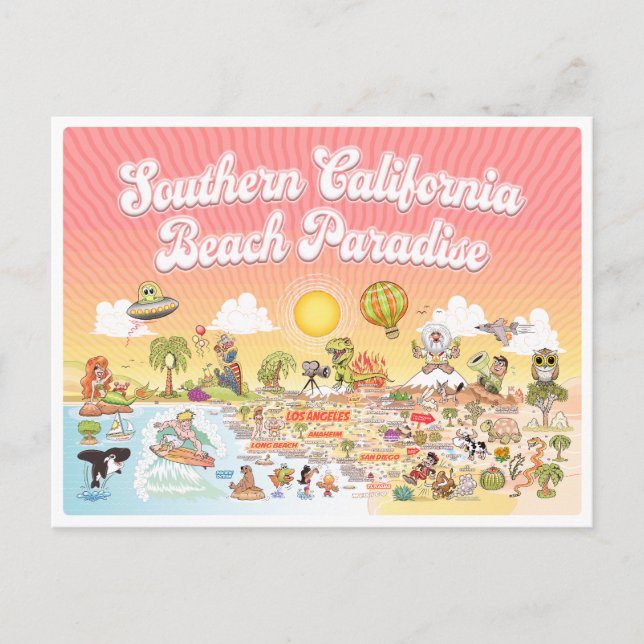 Sunset SoCal Postcard (Front)