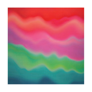 "Sunset Sorbet" Colourful Abstract Art