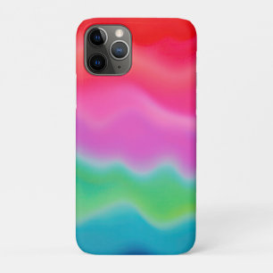"Sunset Sorbet" Colourful Abstract Art iPhone 11 Pro Case