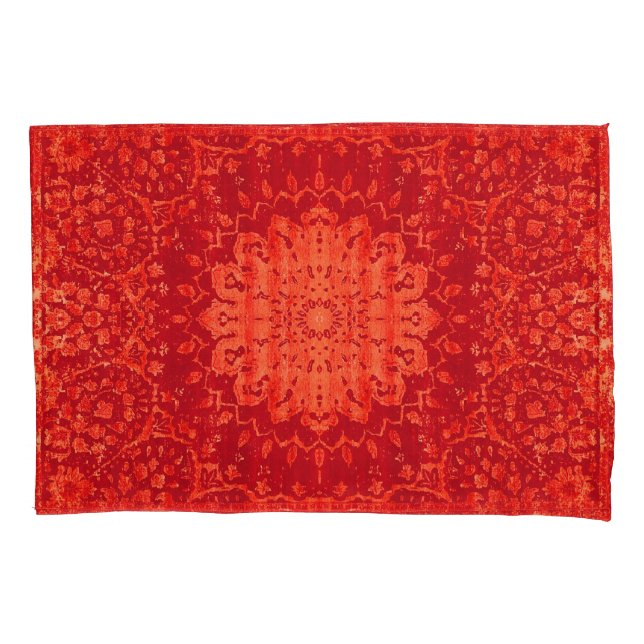 Sunset Souk: Marrakesh Moroccan Wall Art Pillow Case (Front)