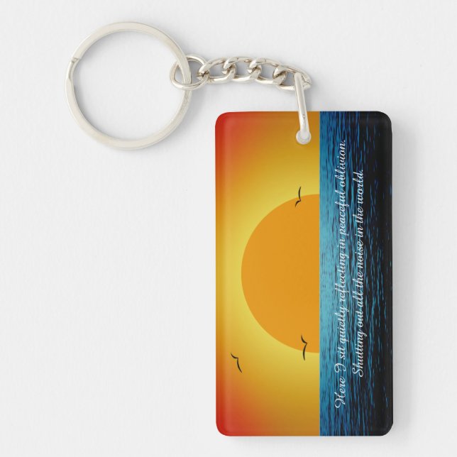Sunset Soul Keychain (Front)