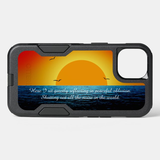 Sunset Soul Otterbox iPhone Case (Back Horizontal)