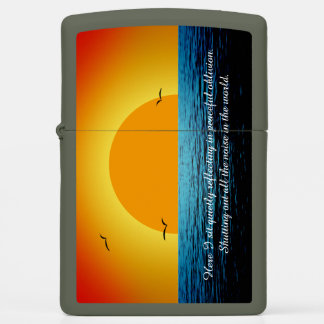 Sunset Soul Zippo Lighter