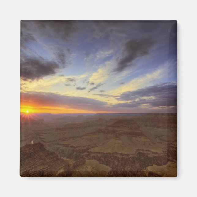 Sunset, south rim of the Grand Canyon, Grand Magnet (Front)
