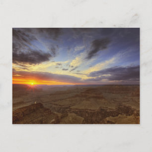 Sunset, south rim of the Grand Canyon, Grand Postcard