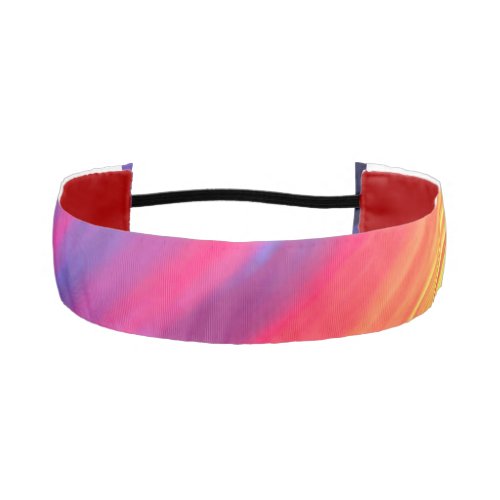 Sunset Splendor Vibrant Athletic Headband