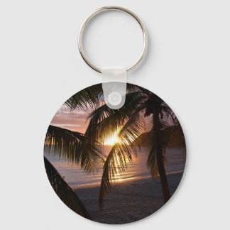 Sunset St. Martin Keychain