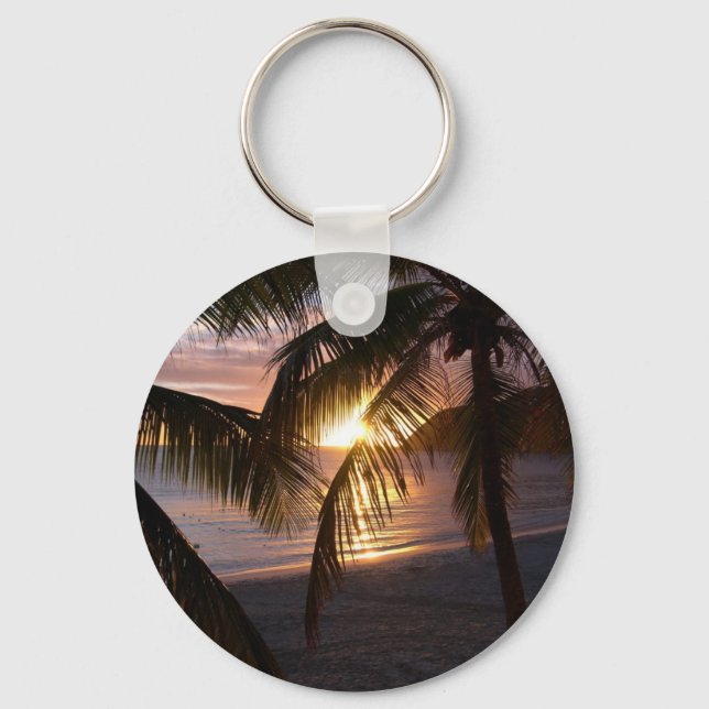 Sunset St. Martin Keychain (Front)