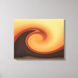 SUNSET STORM CANVAS PRINT