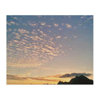 Sunset Streak Wood Wall Art