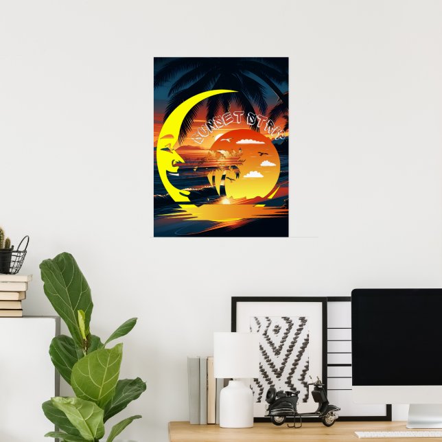 Sunset Strip Party Poster (Home Office)