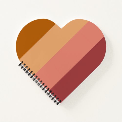 Sunset Stripes Notebook