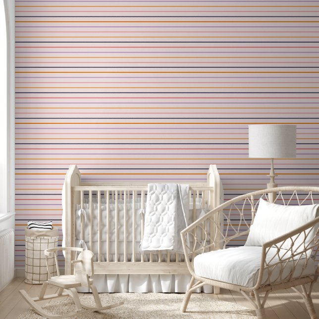 Sunset Stripes Wallpaper (Kids)