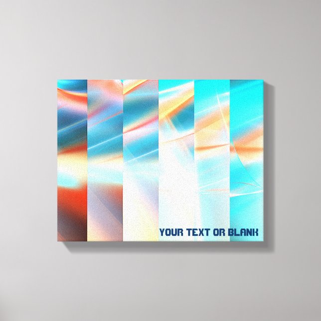 Sunset Strips Canvas Print (Front)