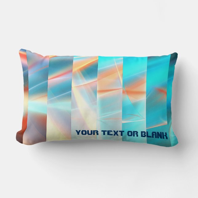 Sunset Strips Lumbar Pillow (Front)