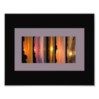 Sunset Strips Photo Print