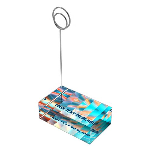 Sunset Strips Table Card Holder