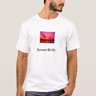 Sunset, Sunset BLVD. T-Shirt