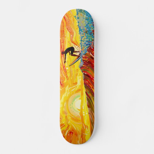 Sunset Surf The Wave Rider Board