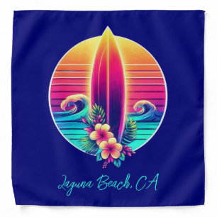 Sunset Surfboard Paradise- Bandana