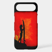 Sunset Surfer Girl iPod Touch Cover (Back)