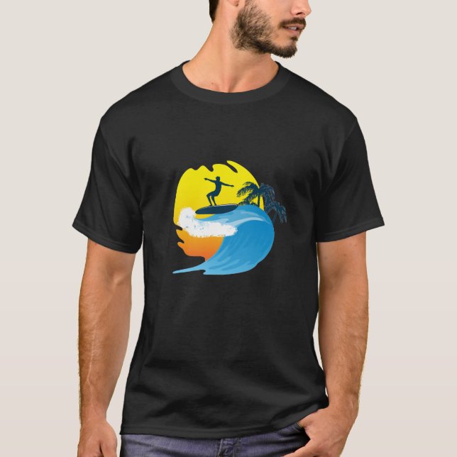 Sunset Surfer T-Shirt (Front)