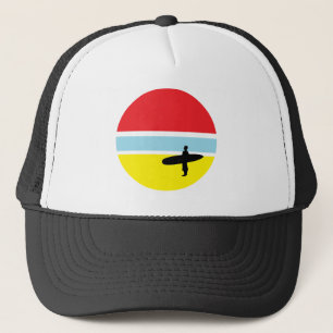 Sunset Surfer Trucker Hat
