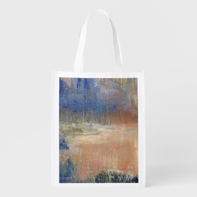 Sunset Swamp Grocery Bag (Front)