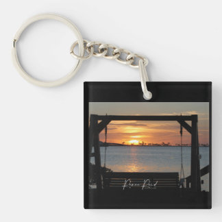 Sunset Swing Keychain