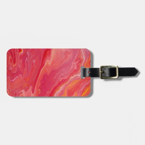 Sunset Swirl Luggage Tag