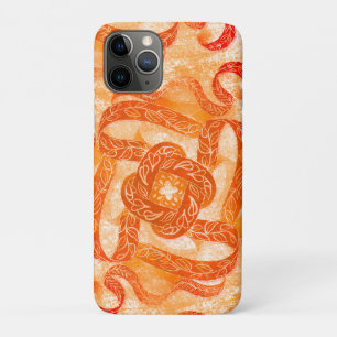 Sunset Swirl Pattern iPhone Case