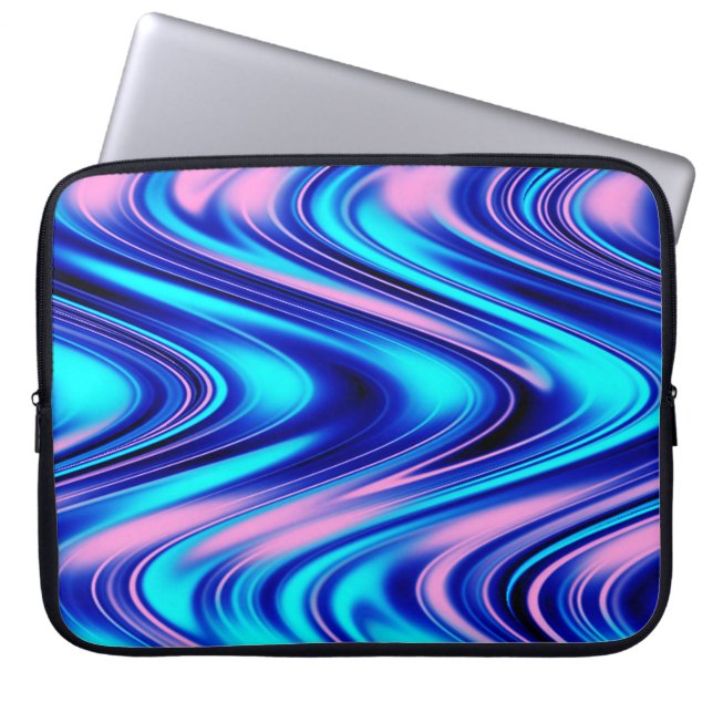 Sunset Swirls..... Laptop Sleeve (Front)
