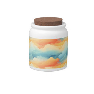 Sunset Symphony: Ethereal Dusk Candy Jar