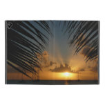 Sunset Through Palm Fronds Tropical Seascape iPad Pro 9.7" Case