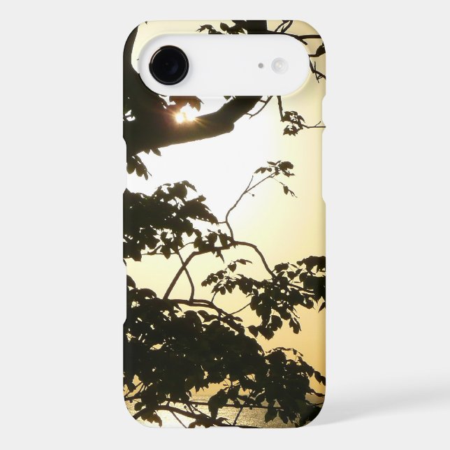 Sunset Through Trees II Tropical Photography Case-Mate iPhone Case (Back)