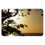 Sunset Through Trees II Tropical Photography Magnet