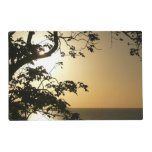 Sunset Through Trees II Tropical Photography Placemat