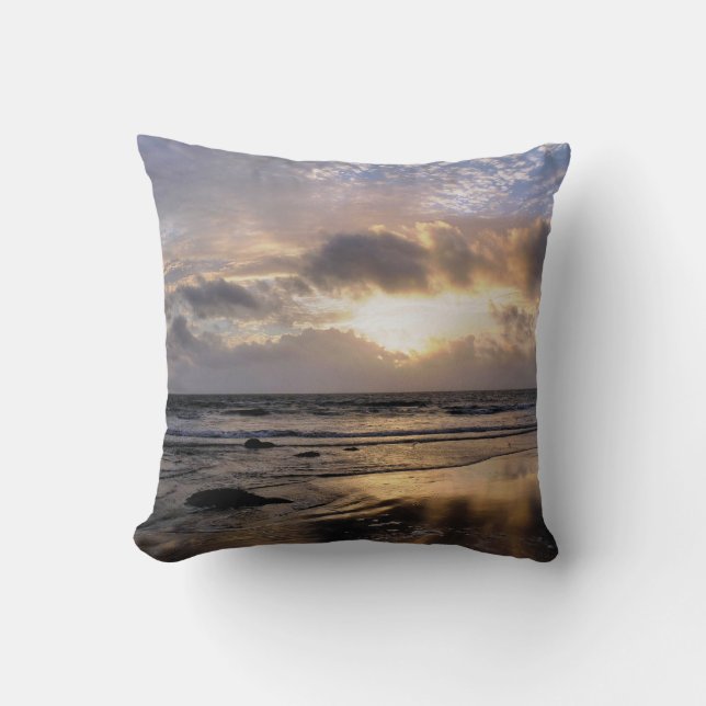 SUNSET THROW PILLOW (Front)