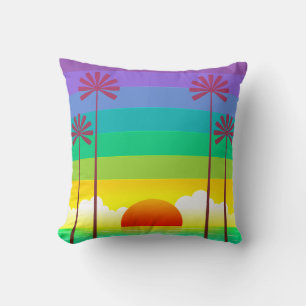 Sunset Throw Pillow
