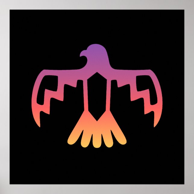 Sunset Thunderbird Poster (Front)