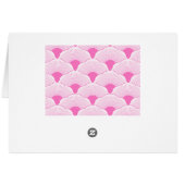 Sunset, tonal pink, concrete texture cards (Back Horizontal)