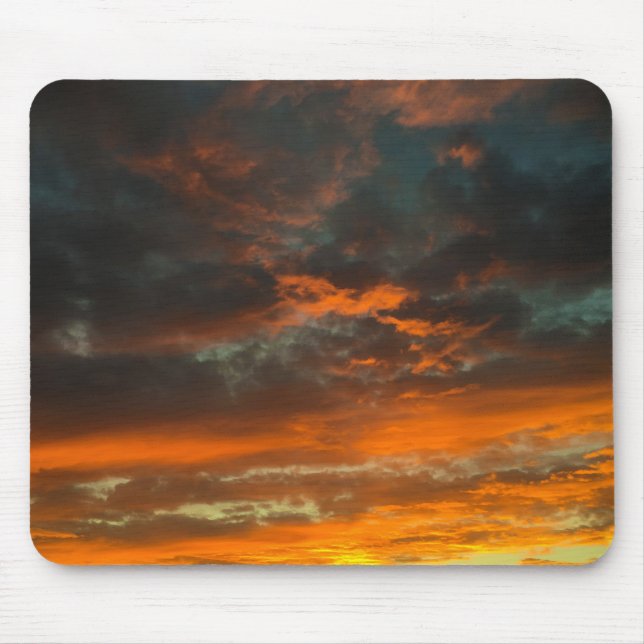 Sunset Town Mouse Pad (Front)