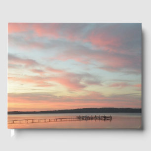 Sunset tranquility guest book