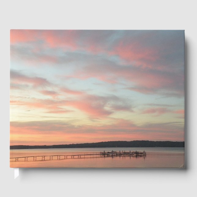 Sunset tranquility guest book (Front)