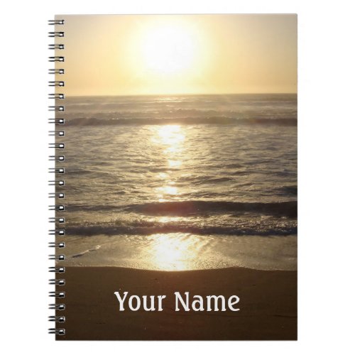 Sunset Travel Diary Notebook